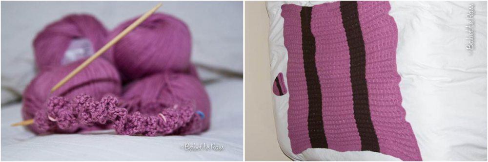 <a href="http://www.ravelry.com/projects/babetter/irish-hiking-baby-blanket">Baby Blanket & Hat</a>