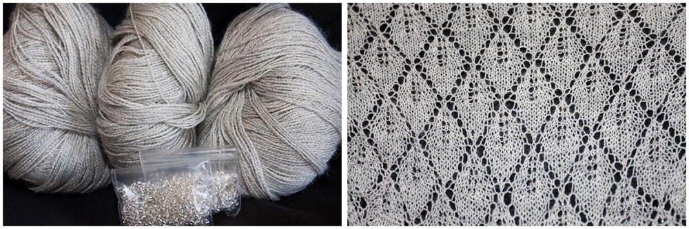 <a href="http://www.ravelry.com/projects/babetter/may-morning-shawl">Grey Beaded Shawl</a>