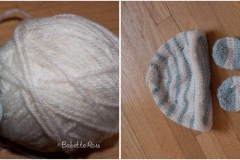 Baby Hat Mitt & Booties (this project was not on my Ravelry)