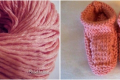Baby Booties  (this project was not on my Ravelry)
