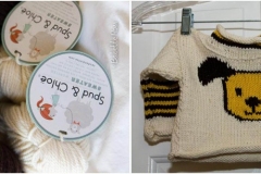 <a href="http://www.ravelry.com/projects/babetter/puppy-pullover">Baby Sweater</a>