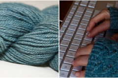 Fingerless Gloves/Cafe Au Lait Mitts