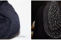 Infinity Scarf with Chunky Beads