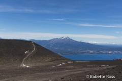 Ski Lift up/down Osorno Volcano -