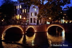 Amsterdam Blurry at Night