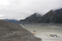 Icebergs on Tasman Glacier Lake