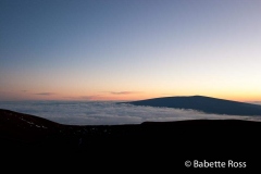 Mauna Kea, Sunset