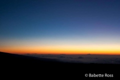 Mauna Kea, Sunset
