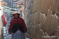 Woman in Traditional Dress in San Blas