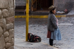 Woman in Traditional Dress in San Blad