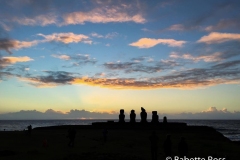 Ahu Tahai Sunset