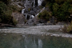 Haast Pass - Fin Tail Falls