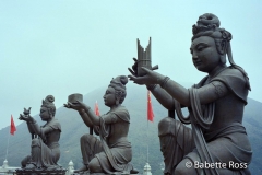 Lantau Island, Po Lin Monastery, Big Buddha Offerings 1999-09-29