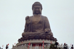 Lantau Island, Po Lin Monastery, Big Buddha 1999-09-29