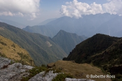 Puyupatamarca - the other side of triangle is Machu Picchu