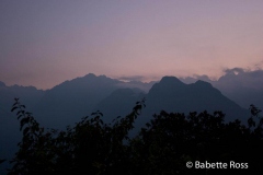 Andes Mountains Sunrise