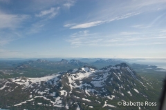 Flying from Anchorage to King Salmon