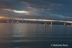 Sunset at Boat Shed Cafe, Nelson