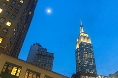Empire State Building and The Moon
