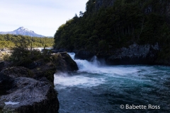 Petrohue Falls in Vicente Pérez Rosales National Park