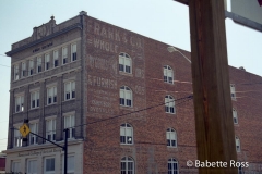 Building with Old Advertising