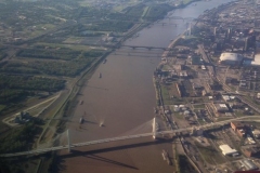 Flying into St Louis