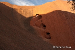 Uluru - Kuniya Tjukurpa Kneeling