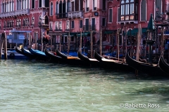 Line of Gondolas