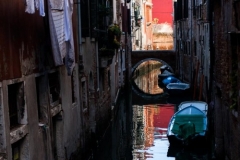 Laundry Line over the Canal