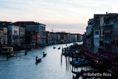 View from the Rialto Bridge