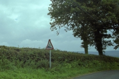 Road to Carreg Cennen Castle