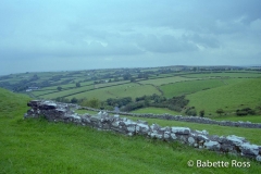 Road to Carreg Cennen Castle