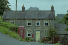 Road to Carreg Cennen Castle